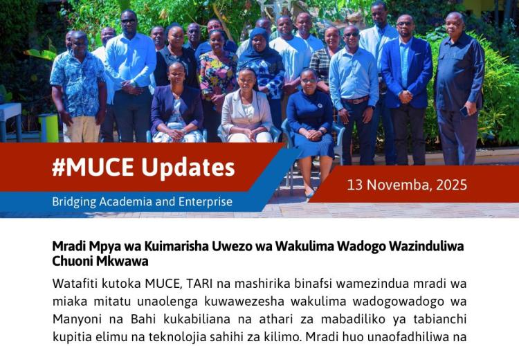 Uzinduzi wa Mradi wa Kuimarisha Uwezo wa Wakulima Wadogo