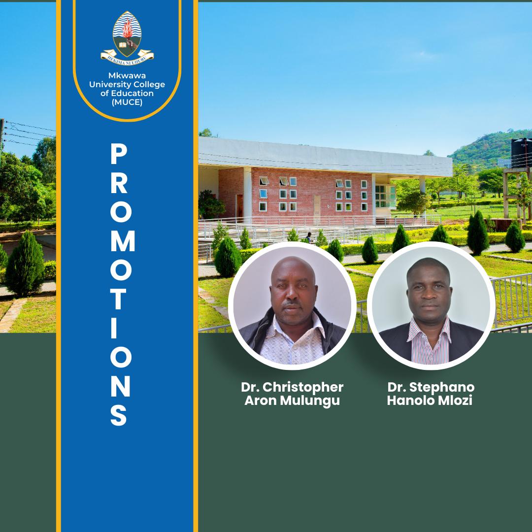 MUCE Announces Academic Promotions