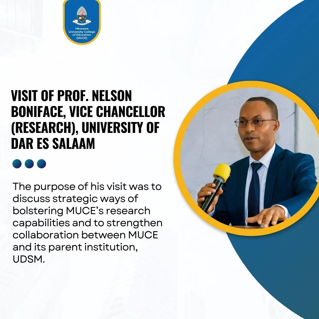 UDSM DVC-Research Visits MUCE