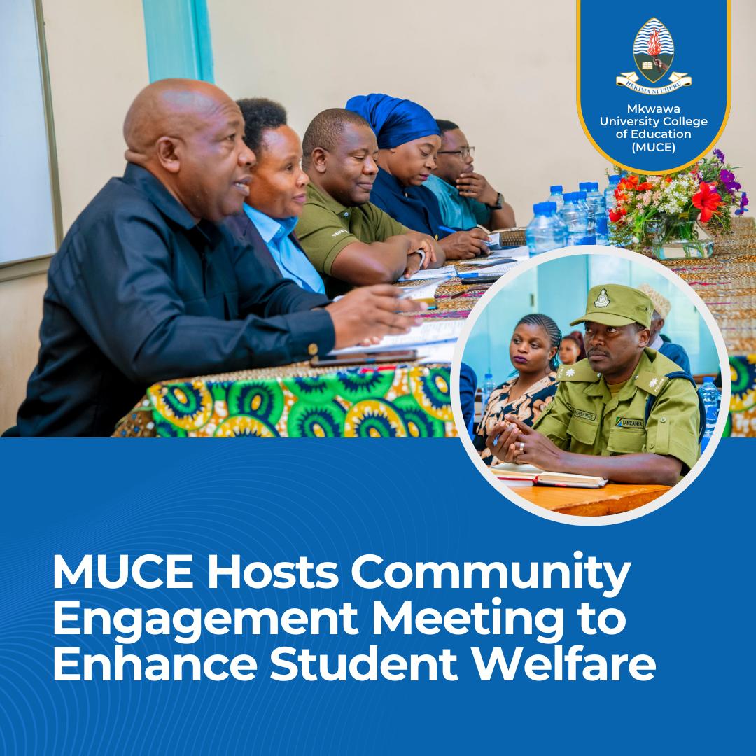 MUCE Hosts Community Engagement Meeting to Enhance Student Welfare