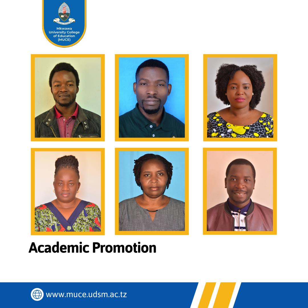 Academic Promotions 19 Jun 2025