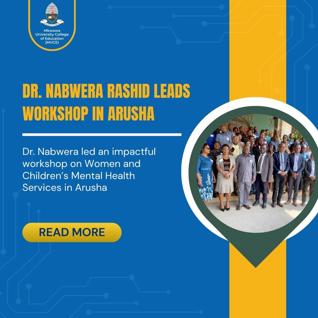 Dr. Nabwera Rashid Leads Workshop in Arusha