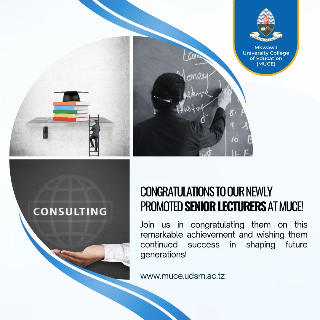 Newly Promoted Senior Lecturers