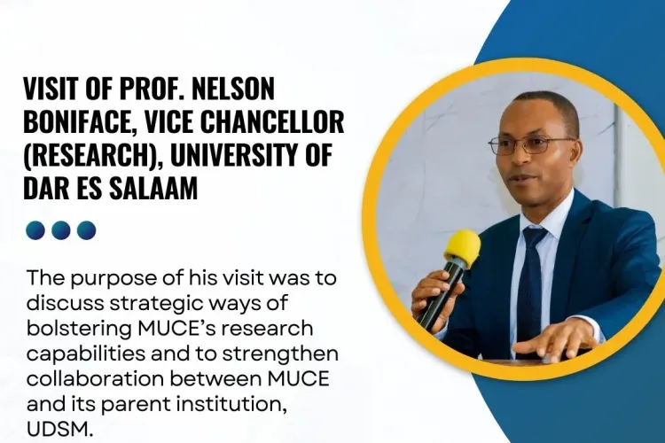 UDSM DVC-Research Visits MUCE