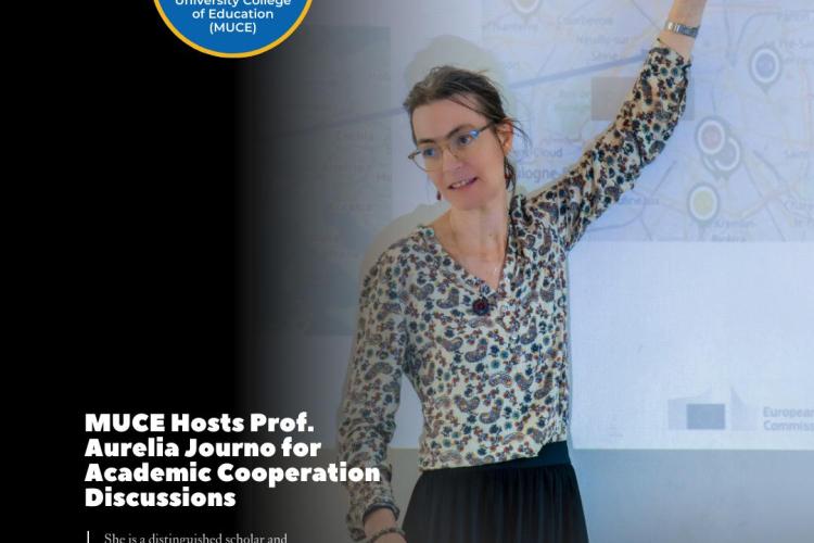MUCE Hosts Prof. Aurelia Journo for Academic Cooperation Discussions